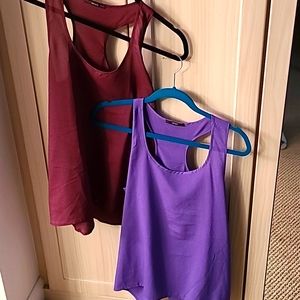 2 for 1 Racerback Tank - size M